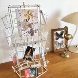 Display turnstile postcards