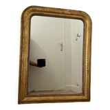 Miroir ancien Louis-Philippe en bois dorée