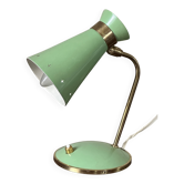 Lampe cocotte diabolo verte design années 60