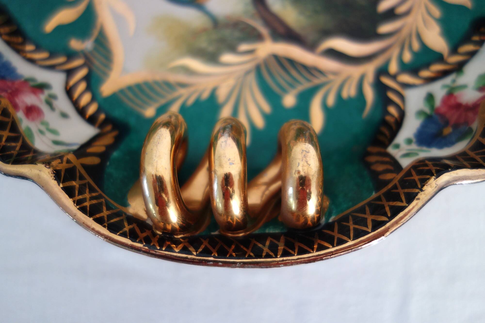H. Béquet Quaregnon wall plate, 1950s