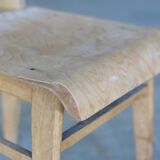 2 chaises Tout-bois attribué à Vauconsant 1941