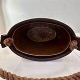 Champagne bucket in oak and copper – Géraud Lafitte, MOF 1933