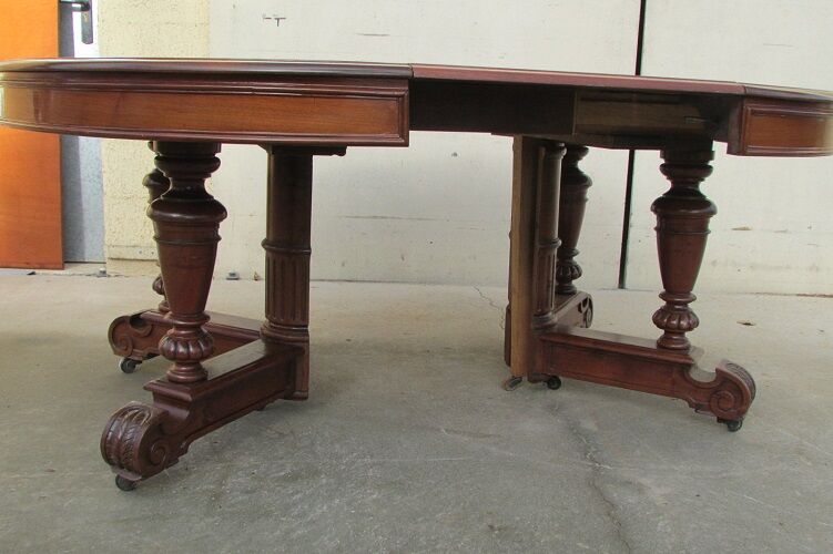 Mahogany table, 1890/1900
