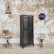Strafor double-door corrugated iron cloakroom, circa 1920.