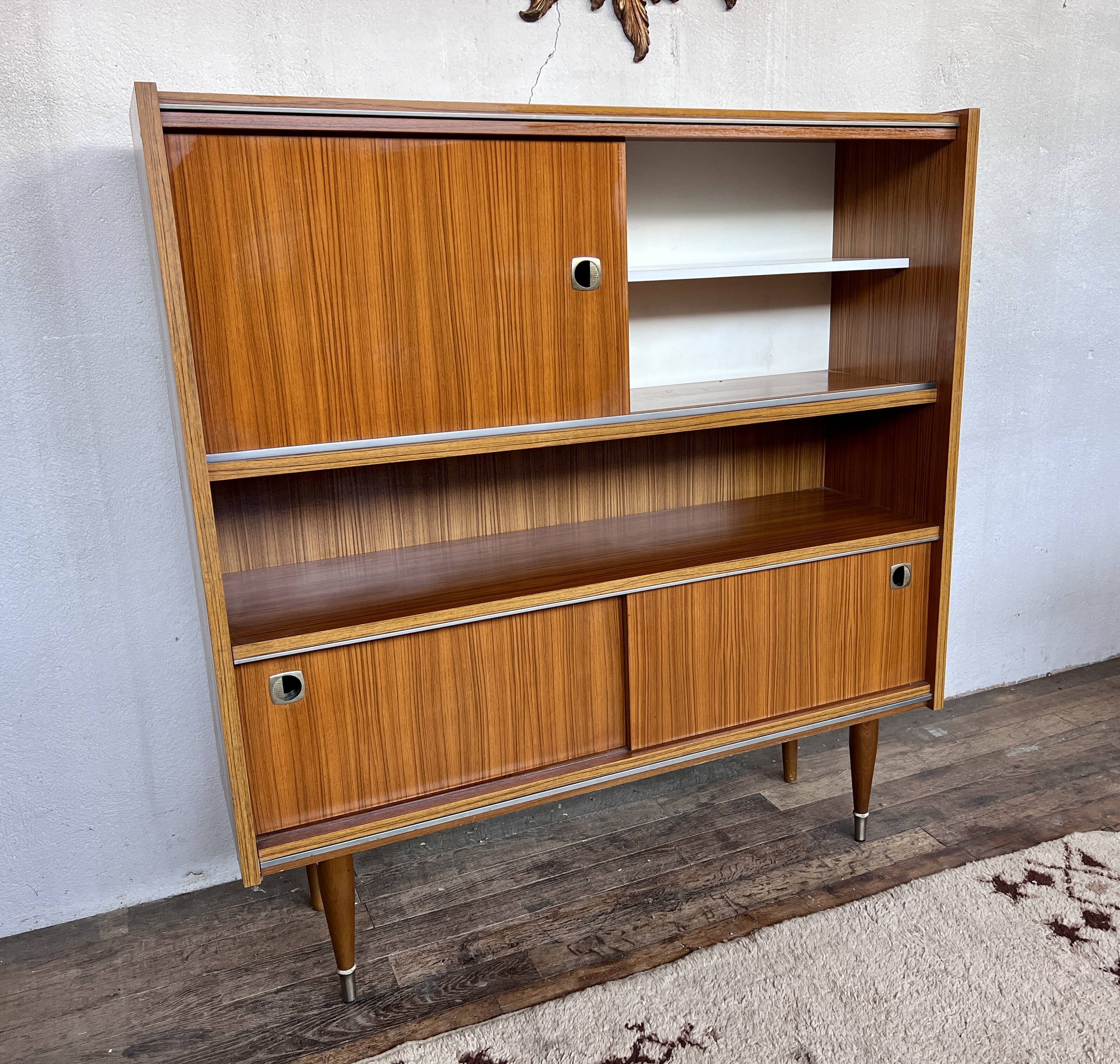 High living buffet bahut scandinavian vintage 1960