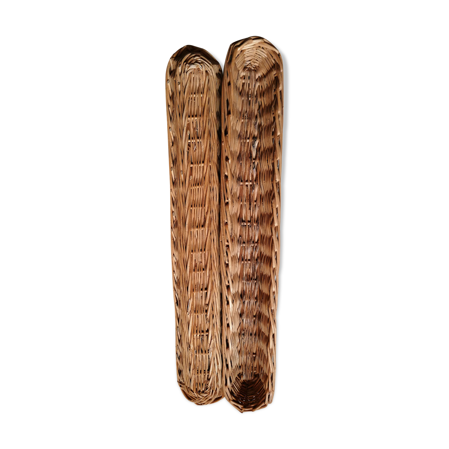 Pair of bread baskets or bannetons