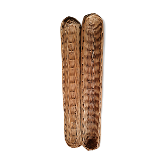 Pair of bread baskets or bannetons