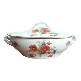 Légumier soupière faïencerie d'Onnaing vintage