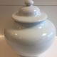 Duo Jar Style Lamp Bases Glazed White Porcelain Decorative Art Living Room