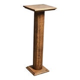 Oak column/stool