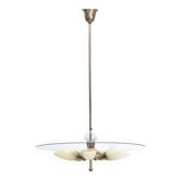 Italian Brass Pendant Lamp, 1950s