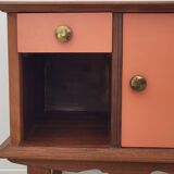 Upcycled 50s-60s bedside table