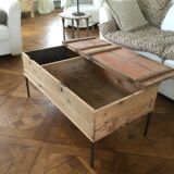 Old pine coffee table