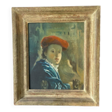 Signed portrait from 1957