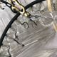 Vintage tassel chandelier has 2 glass and brass crowns