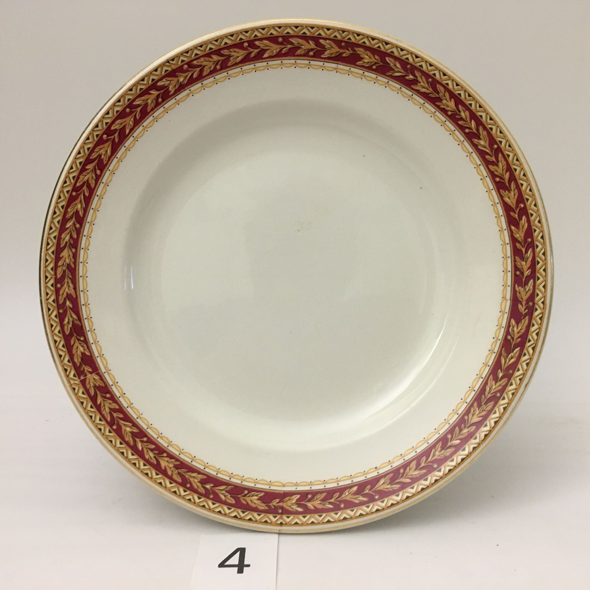 Set of 6 Dessert Plates "Britamic Lifelong Ironstone England"