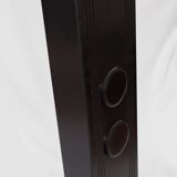 Floor lamp in steel black floor marked "E".