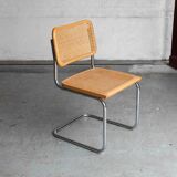 Set of 7 'Cesca' dining chairs by Marcel Breuer.