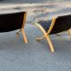 AX chairs attributed to Peter Hvidt & Orla Mölgaard, attributed to Fritz Hasen, 1978, set of 2