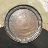 Petit plateau rond oriental ancien