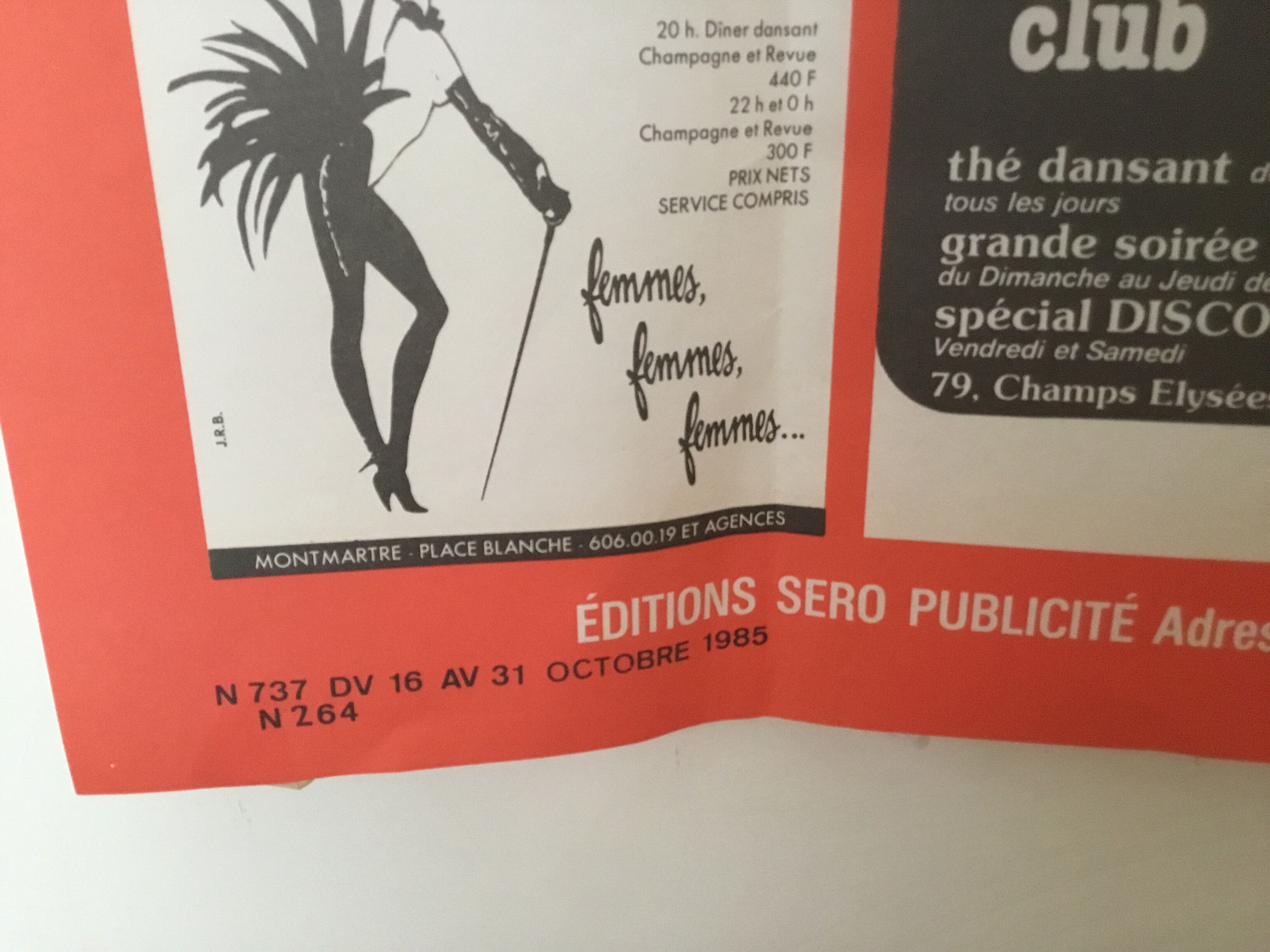 Poster of Parisian shows