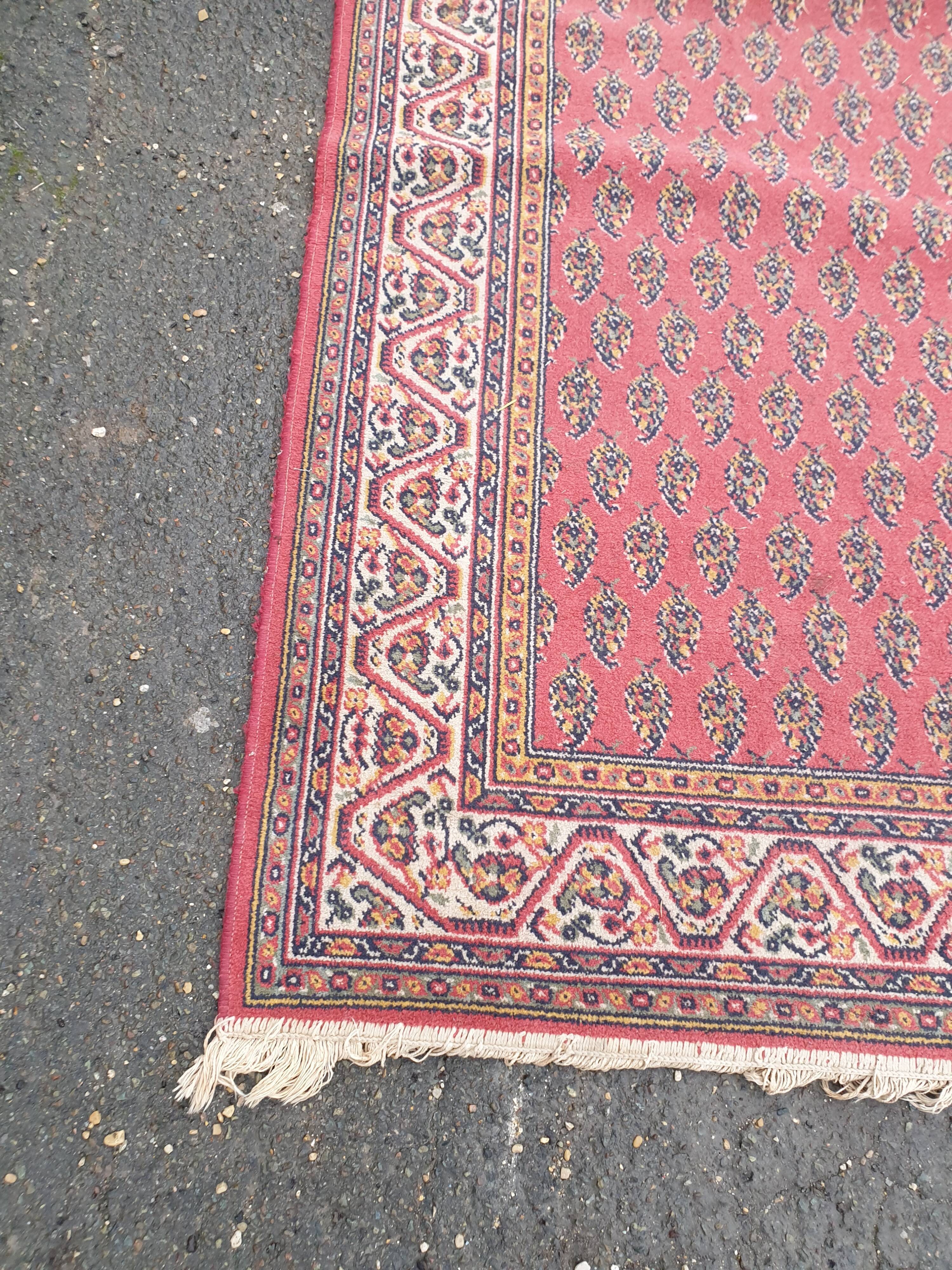 Large oriental wool carpet