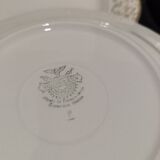 White and golden dessert plates Villeroy and Boch
