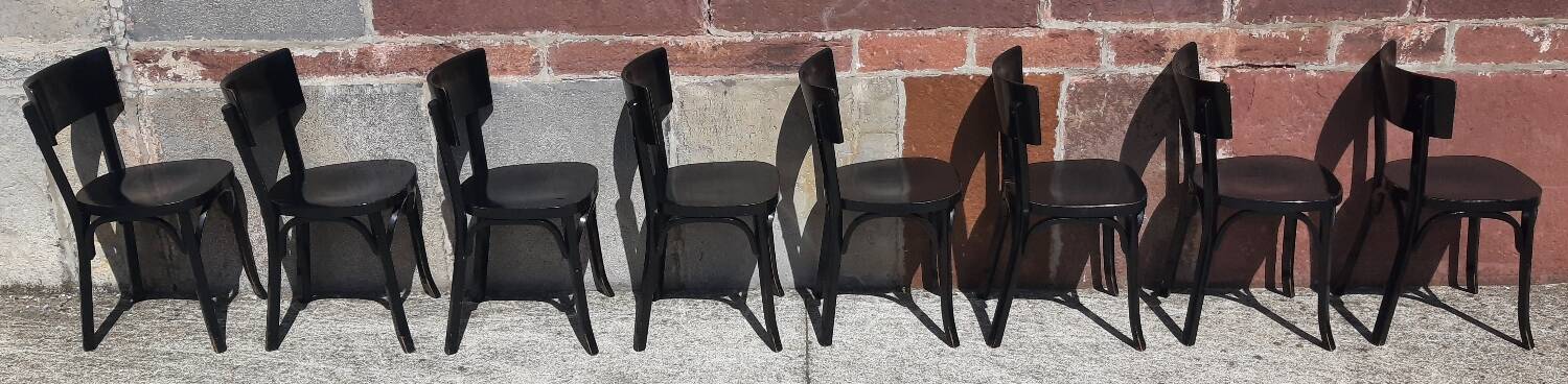 Baumann bistro chairs (Set of 8)