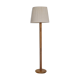 Vintage Scandinavian wooden floor lamp 1970