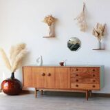 English Sideboard - Solid Elm - 1960