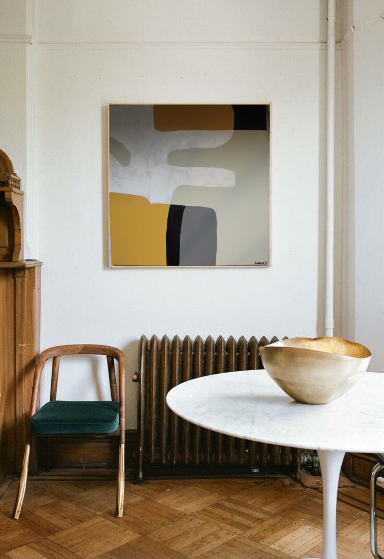 Acrylic 3D canvas for living room or office