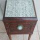 Louis XVI Nightstand in Thuya Burl