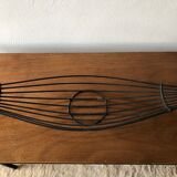 Vintage metal fruit basket