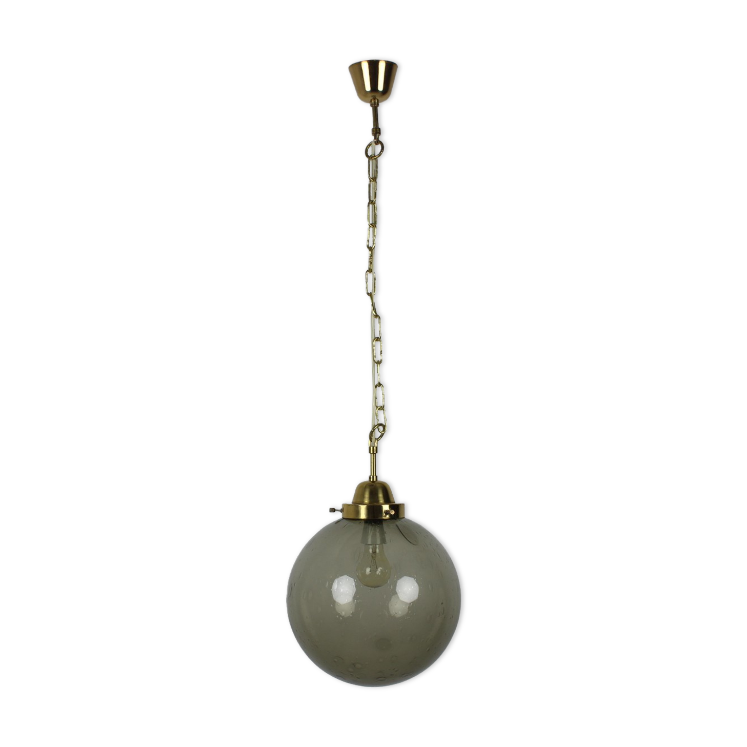 Hanging lamp Kamenický Šenov, 1970
