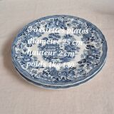 Assiettes plates Churchill