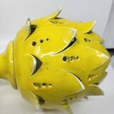 Lampe Artichaut en céramique Jaune