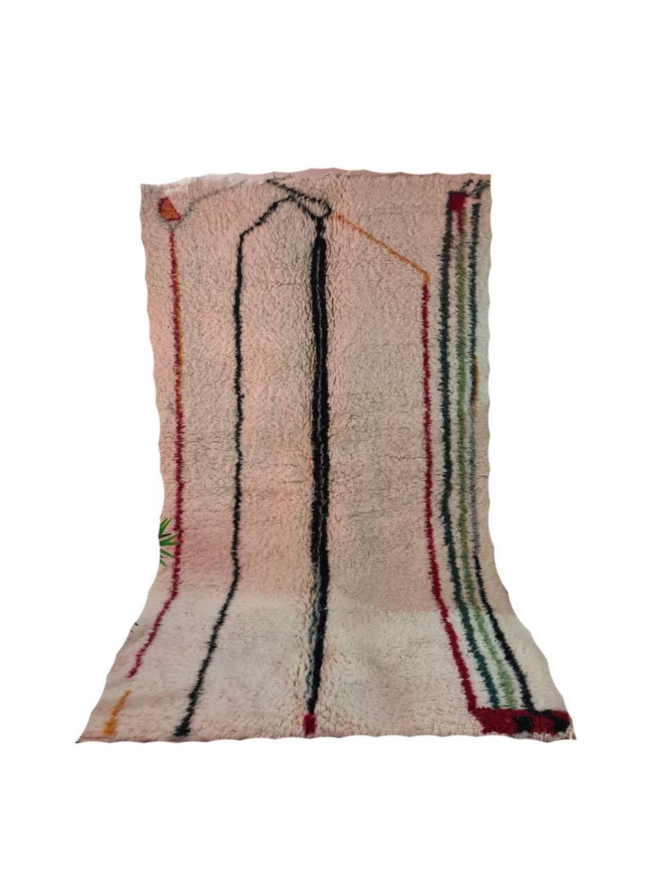 Handmade Moroccan Berber rug 250 x 150 cm