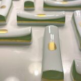 Set of 12 Raynaud porcelain cutlery rests Christian Tortu collection