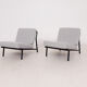 Set of 2 Alf Svensson for DUX model 013 lounge chairs, Sweden 1960's