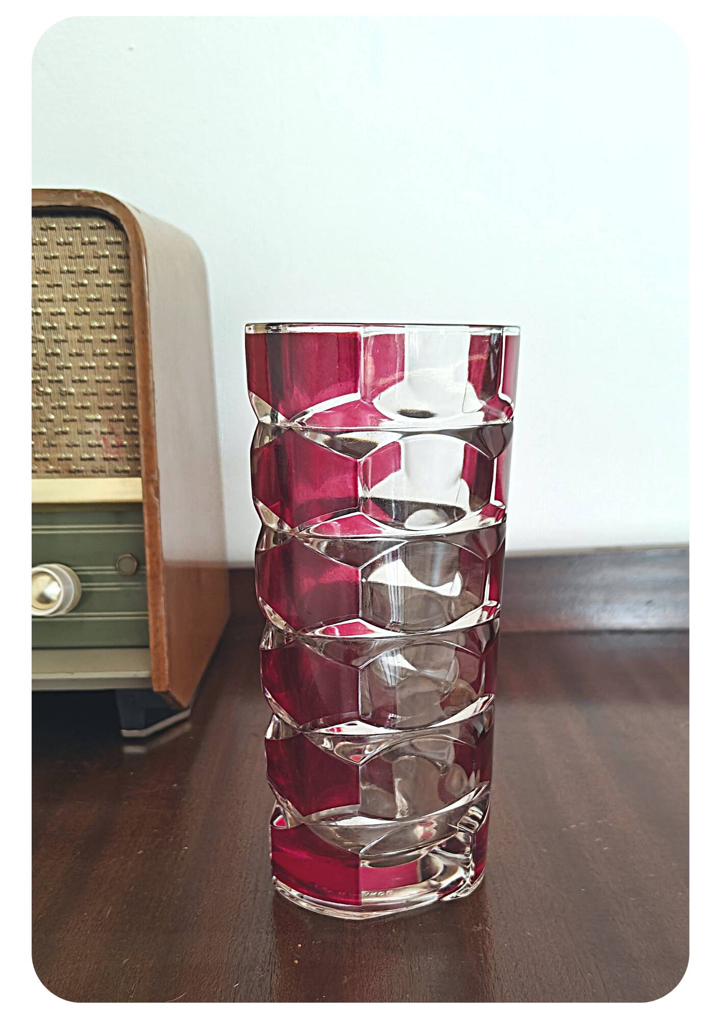 JG Durand Geometric Vase