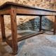 Antique French dining table, 18th century