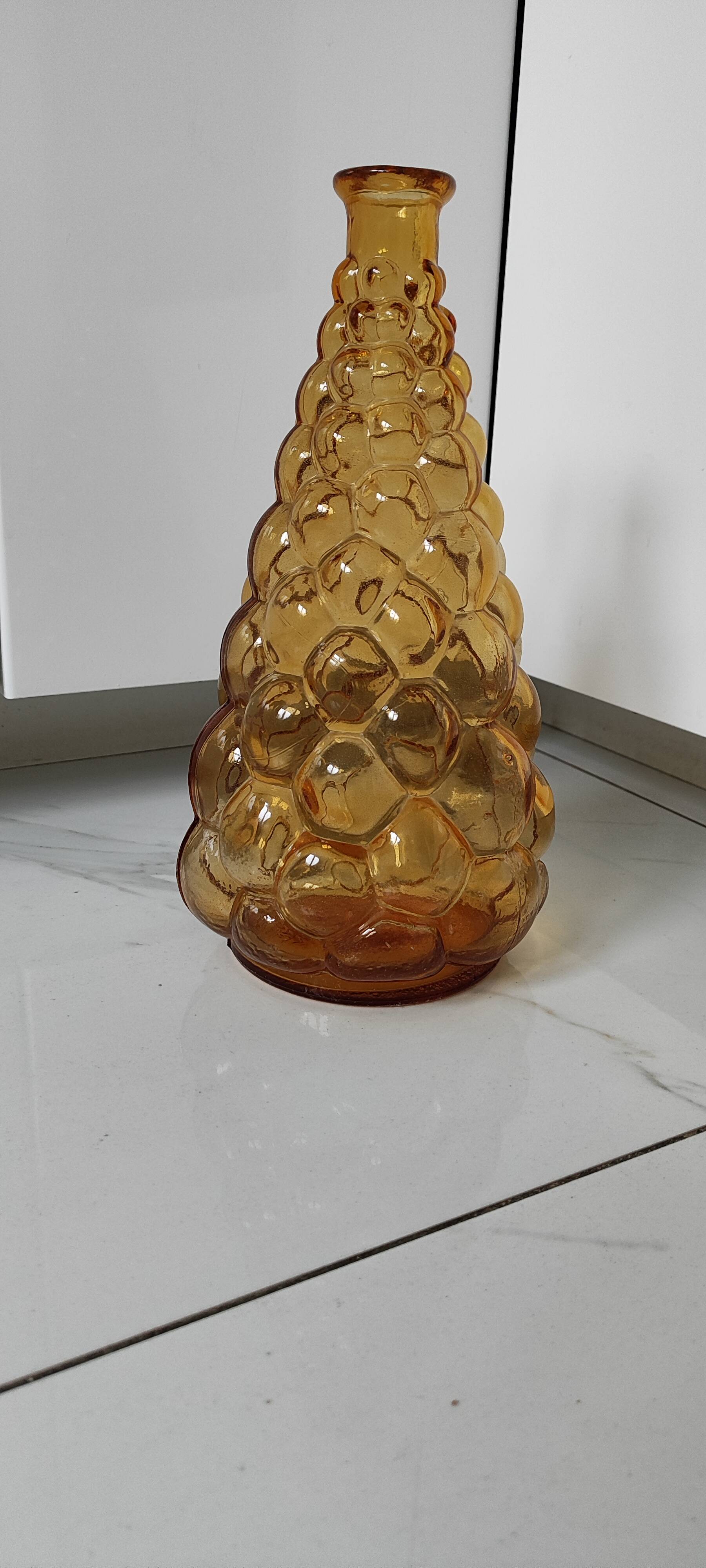 Vintage Glass Bubble Vase
