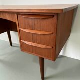 Danish design desk teak