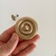 Paire de boutons de meubles Empire en bronze XIXeme