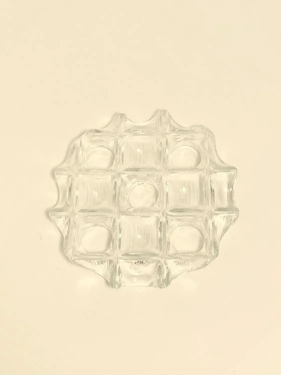 Muurla pressed glass pocket trays