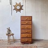 Commode semainier chiffonnier vintage 1950