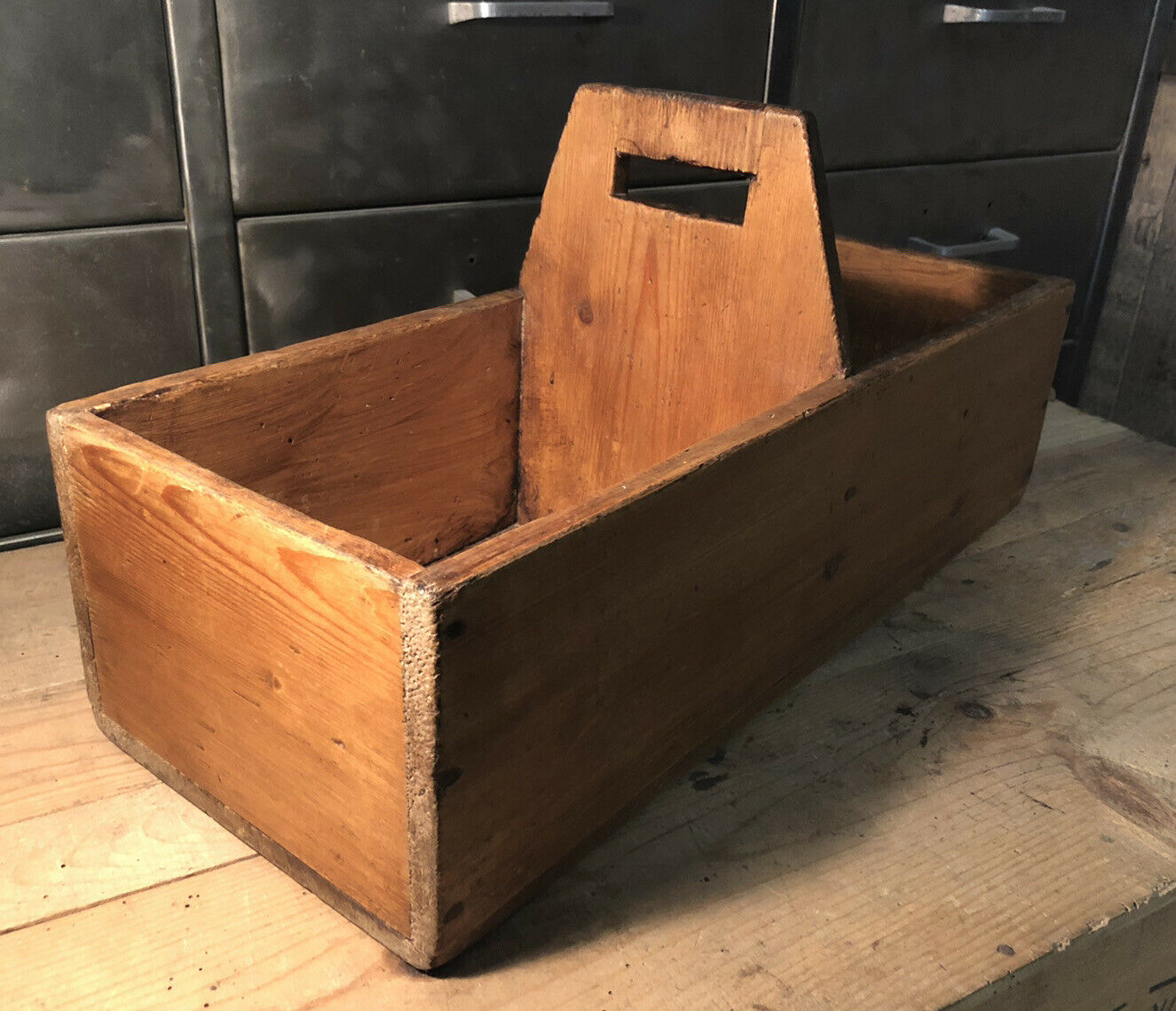 Wooden crate by trade