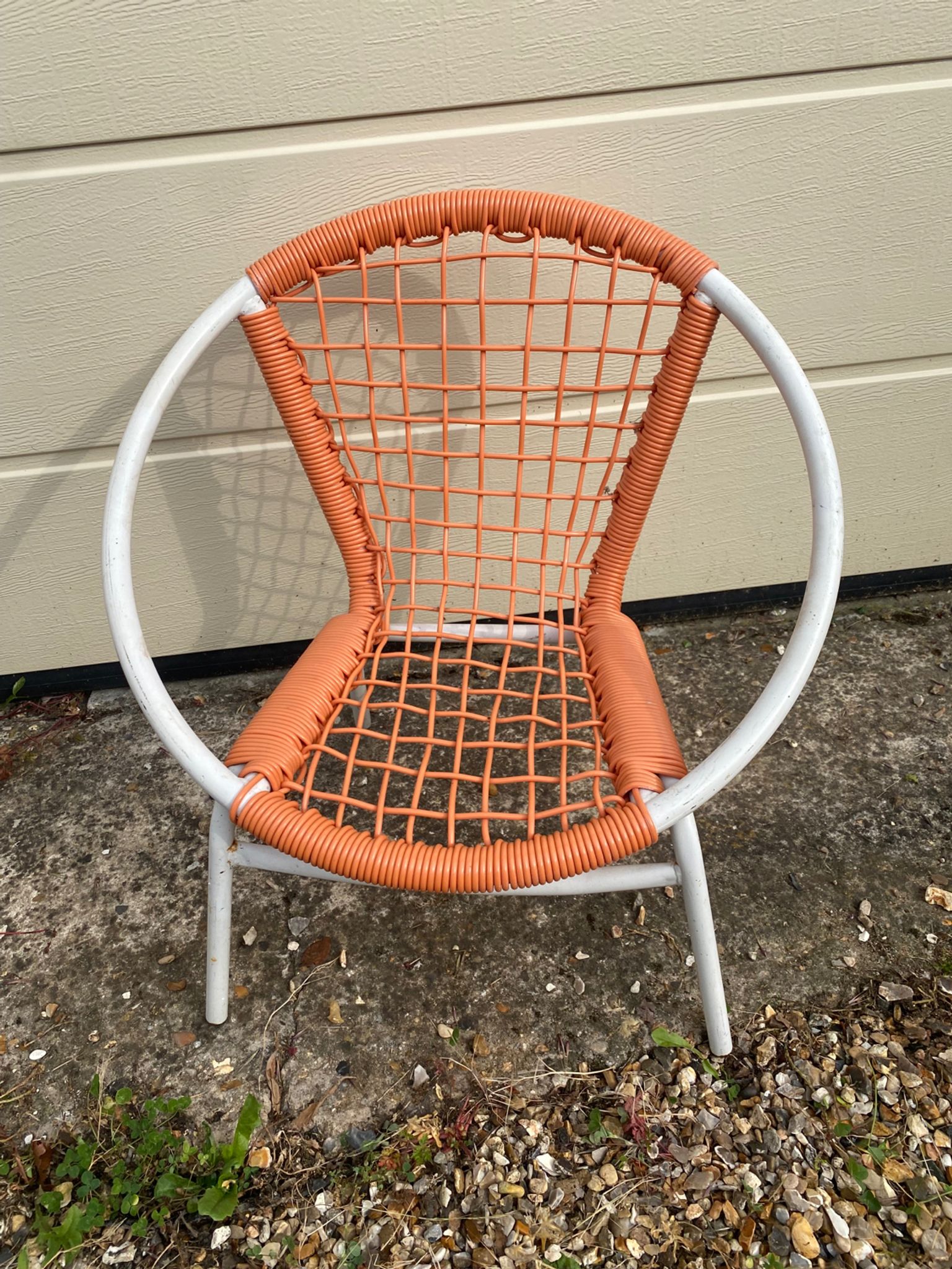 Fauteuil vintage enfant scoubidou