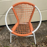 Fauteuil vintage enfant scoubidou