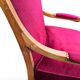 Paire de fauteuils anciens accoudoirs têtes de cygnes